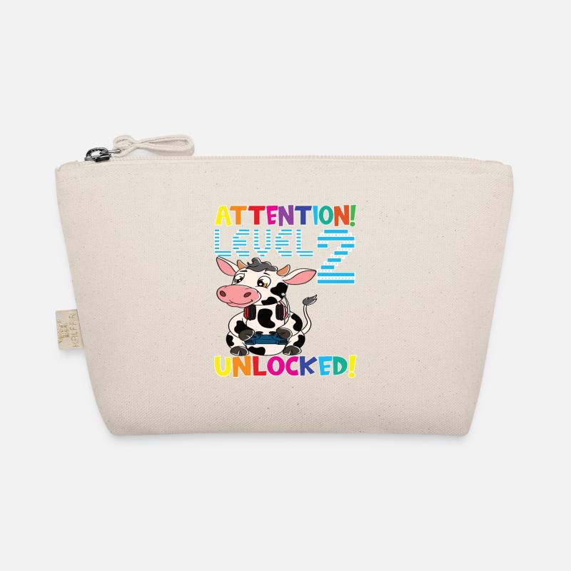 Attention Level 2 Unlocked Geburtstag Bio-Täschchen