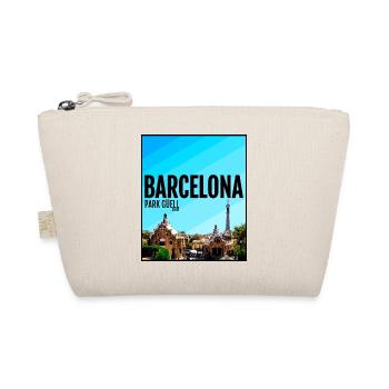 Barcelona City Spain Park Guell Barca - Organic Pouch - nature - Front
