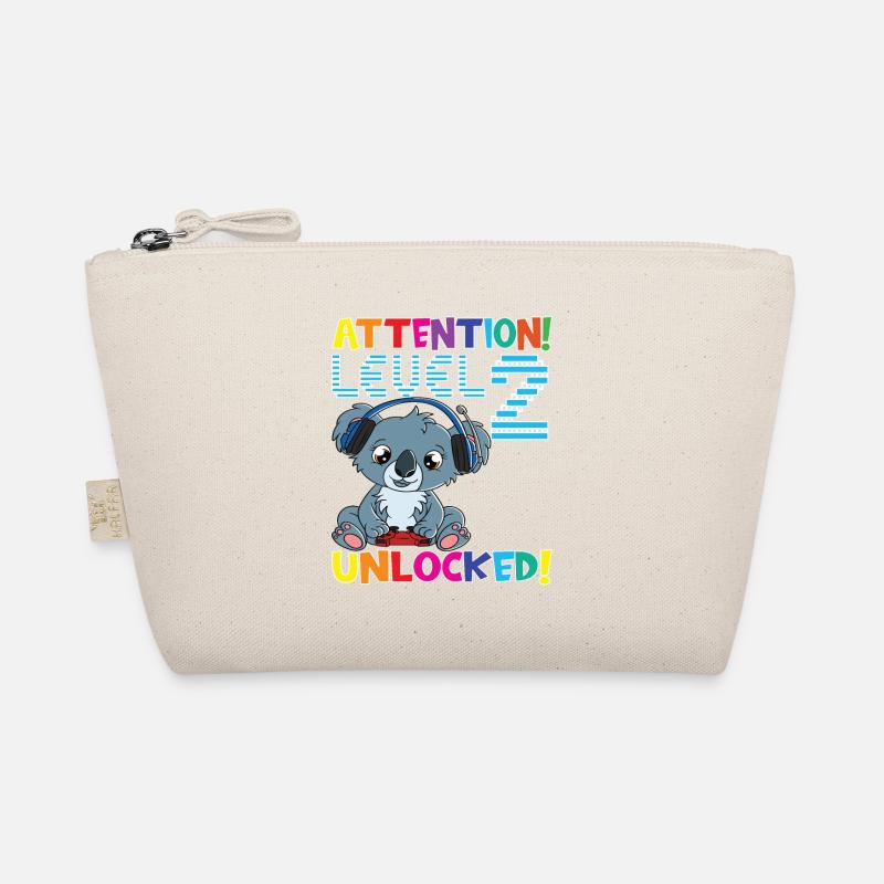 Attention Level 2 Unlocked Birthday Organic Pouch
