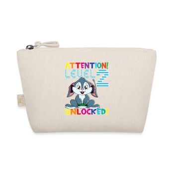 Attention Niveau 2 Anniversaire débloqué - Trousse biologique - nature - Devant