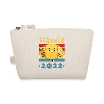 Schule 2022 1. Klasse Kawaii Schulbeginn T shirt - Bio-Täschchen - Natur - Vorne