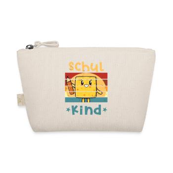 Schuljunge Kawaii Anime Schulbeginn T shirt - Bio-Täschchen - Natur - Vorne