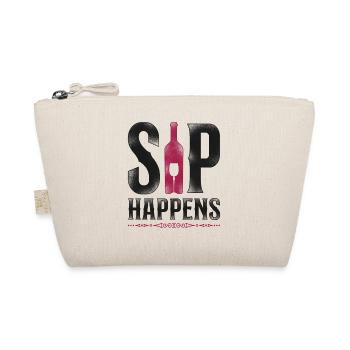 Sommelier Wine Drinking Tasting - Organic Pouch - nature - Front
