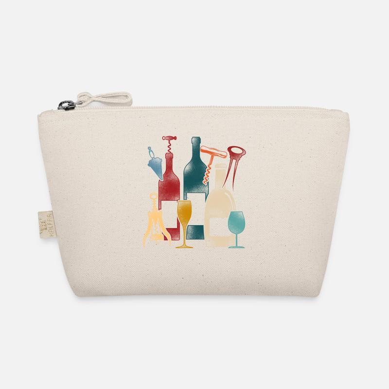 Sommelier Wine Drinking Tasting Bio-Täschchen