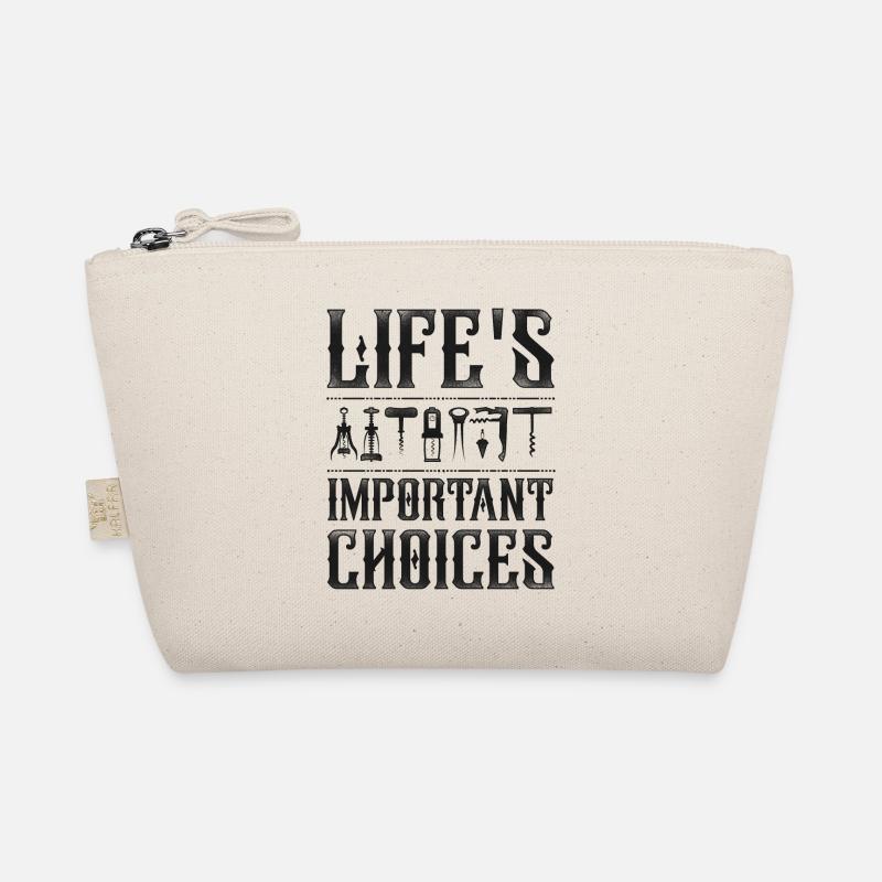 Sommelier Wine Drinking Tasting Bio-Täschchen