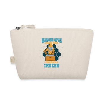 Pensioner Grandpa Beekeeper Beekeeper - Organic Pouch - nature - Front