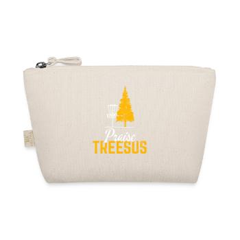 Praise Treesus Disc Golf Players Funny Frisbee Gol - Bio-Täschchen - Natur - Vorne