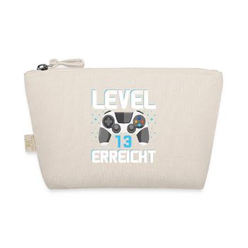 Level 13 Erreicht Gamer - Bio-Täschchen - Natur - Vorne