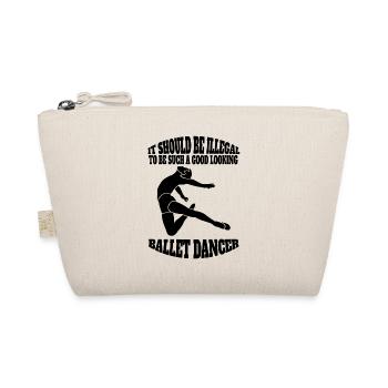 Ballet Gift Dance Ballerina Dance Class Dancer - Organic Pouch - nature - Front