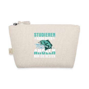 Everyone can study fishing only the best fishermen - Organic Pouch - nature - Front