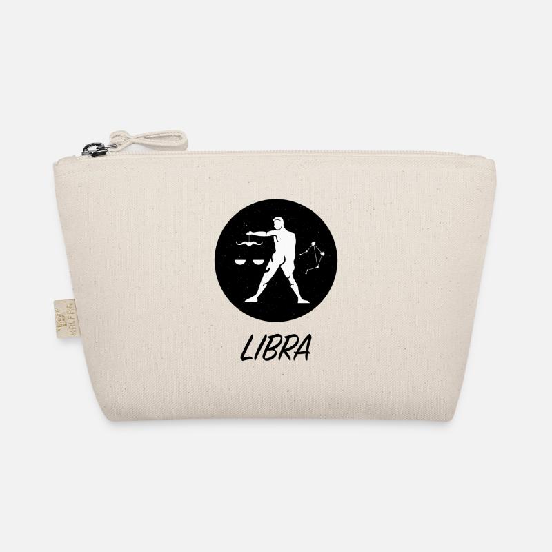 Sternzeichen Waage Zodiac Sign Libra Sternbild Bio-Täschchen