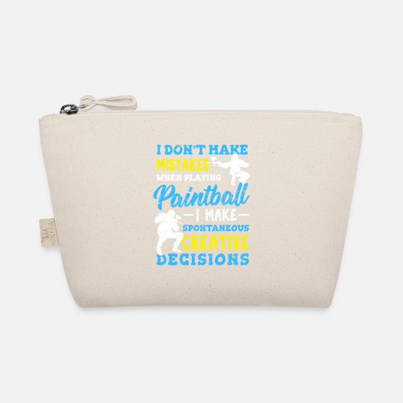 I Don't Make Mistakes When Playing Paintball Funny Bio-Täschchen