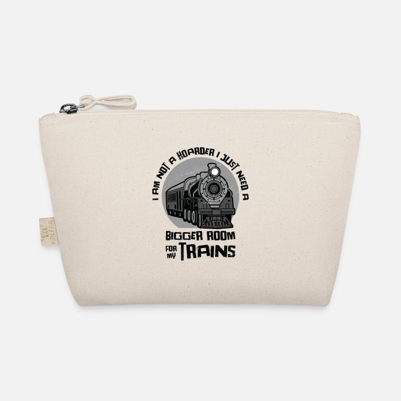 Train Model Railroad Builder Locomotive Train Fan Organic Pouch