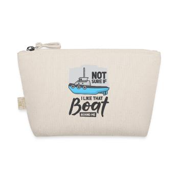 Tugboat Sailing Captain Boat Owner Sea - Organic Pouch - nature - Front