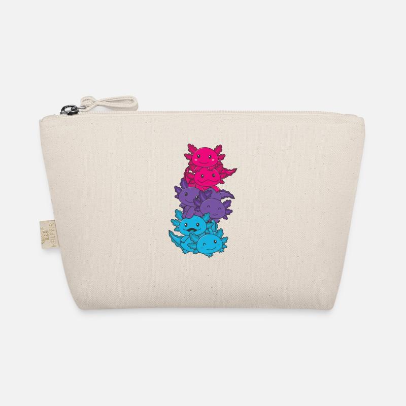 androgyn Drapeau Juin Pride LGBTQ Axolotl Trousse biologique
