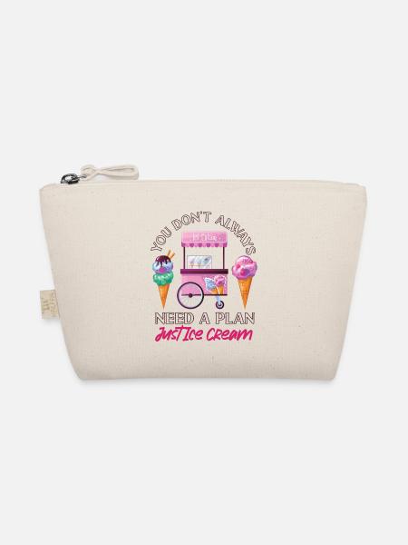 Ice Cream Cone You Don't Always - Bio-Täschchen - Natur