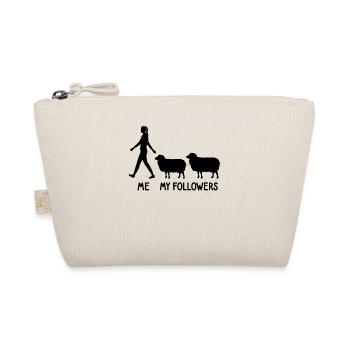 I My Followers Sheep Shepherd Farmer Farmer - Organic Pouch - nature - Front