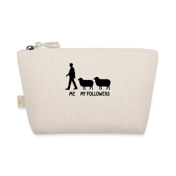 I My Followers Sheep Shepherd Farmer Farmer - Organic Pouch - nature - Front