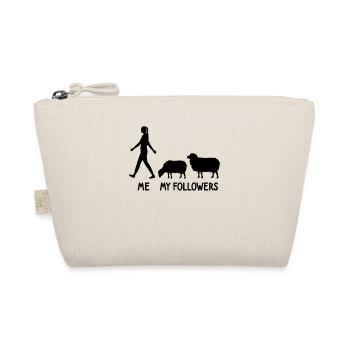 I My Followers Sheep Shepherd Farmer Farmer - Organic Pouch - nature - Front
