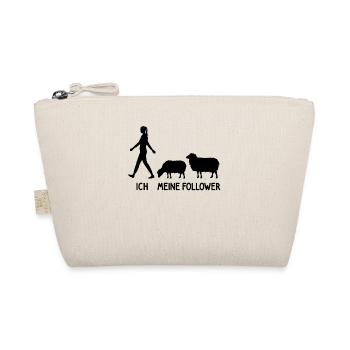 Ich Meine Follower Schaf Hirte Landwirt Bauer - Bio-Täschchen - Natur - Vorne