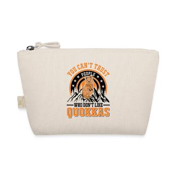Quokka Cadeau Kangourou à queue courte - Trousse biologique - nature - Devant