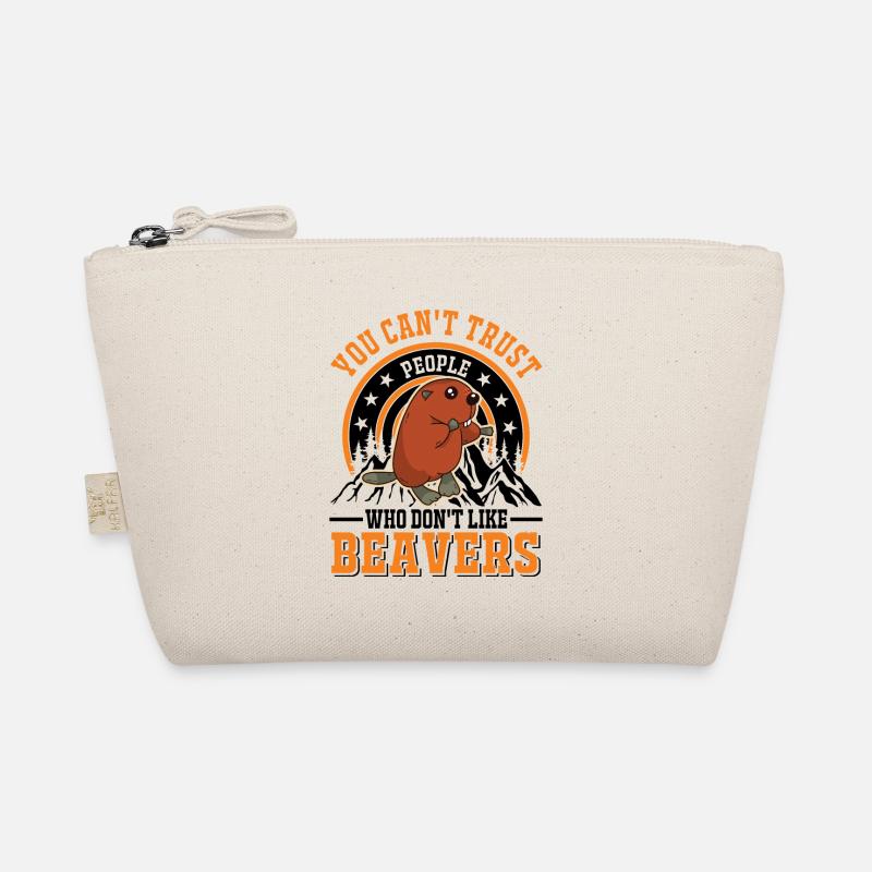 Beaver Gift Beaver Dam Organic Pouch