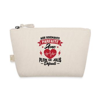 Aide soignante parfaite, Cadeau Aide soignante - Trousse biologique - nature - Devant
