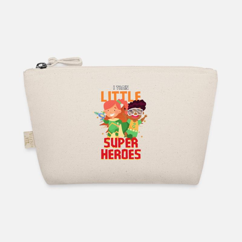 Kindergarten teacher raises little superheroes Organic Pouch