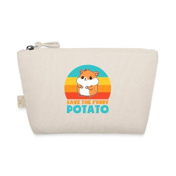 Furry Potato Guinea Pig - Bio-Täschchen - Natur - Vorne