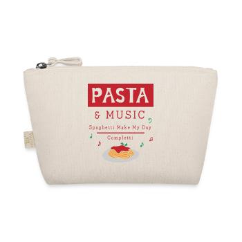 Pâtes et notes de musique Spaghetti Food musicien - Trousse biologique - nature - Devant