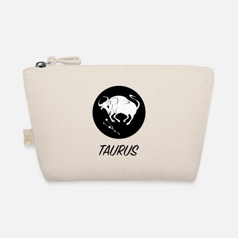 Sternzeichen Stier Zodiac Sign Taurus Sternbild Bio-Täschchen