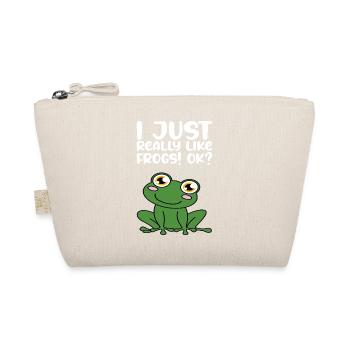 J’aime beaucoup les grenouilles - Trousse biologique - nature - Devant