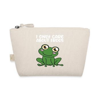 Je ne m’intéresse qu’aux grenouilles - Trousse biologique - nature - Devant