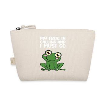 Ma grenouille appelle et je dois partir - Trousse biologique - nature - Devant