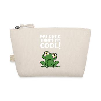 Ma grenouille pense que je suis cool - Trousse biologique - nature - Devant