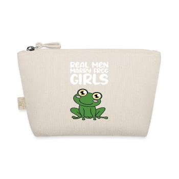 Les vrais hommes épousent des filles grenouilles - Trousse biologique - nature - Devant