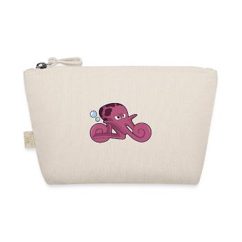 Octopus Motorcycle - Organic Pouch - nature - Front