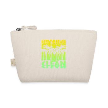 Keep the Beach clean - Bio-Täschchen - Natur - Vorne