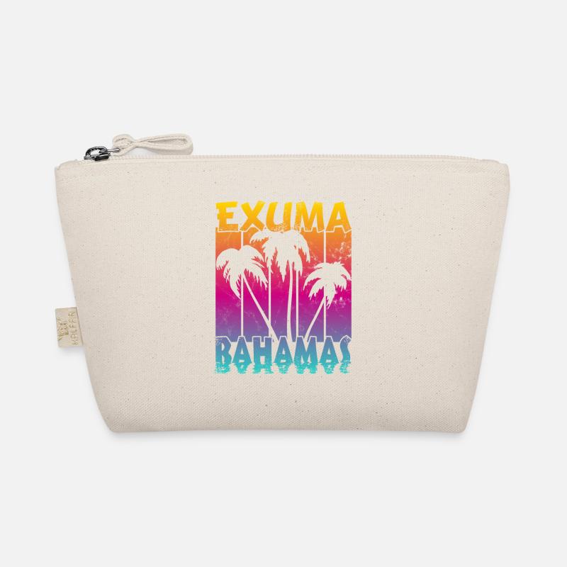 Vintage Exuma Bahamas Coucher de soleil Trousse biologique