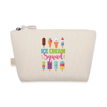 Ice Cream Team Cone Popsicle Ice - Organic Pouch - nature - Front