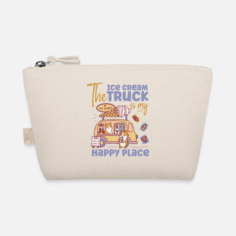 Cornet de crème glacée Le camion de crème glacée Trousse biologique