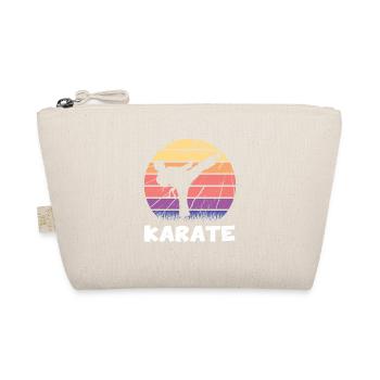 Karate Kampfsport Karateka Japan Kampfkunst - Bio-Täschchen - Natur - Vorne