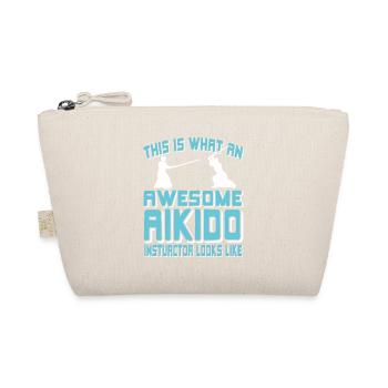 Un instructeur d’Aïkido génial ressemble à un t-shirt - Trousse biologique - nature - Devant