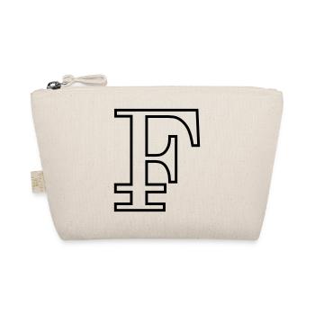 Franconian outline black - Organic Pouch - nature - Front