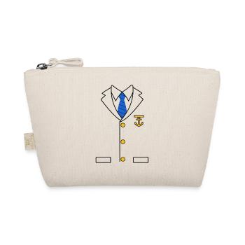 Yacht Captain Costume - Bio-Täschchen - Natur - Vorne