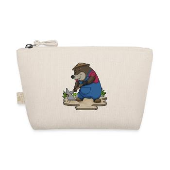 Mole Farmer Pickaxe Farm - Organic Pouch - nature - Front