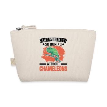 Chameleon Cadeau Caméléon - Trousse biologique - nature - Devant