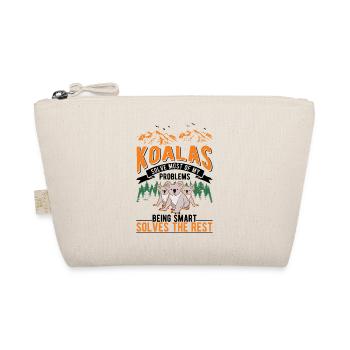 Koala Gift Koala Bear - Organic Pouch - nature - Front