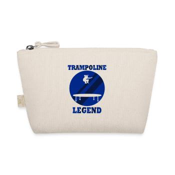 Trampoline Legend Funny Quote Hobby Trampoline - Organic Pouch - nature - Front