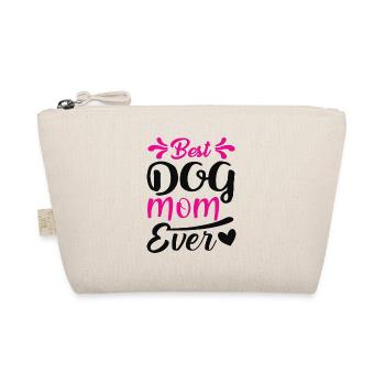 Best dog mom ever - Organic Pouch - nature - Front